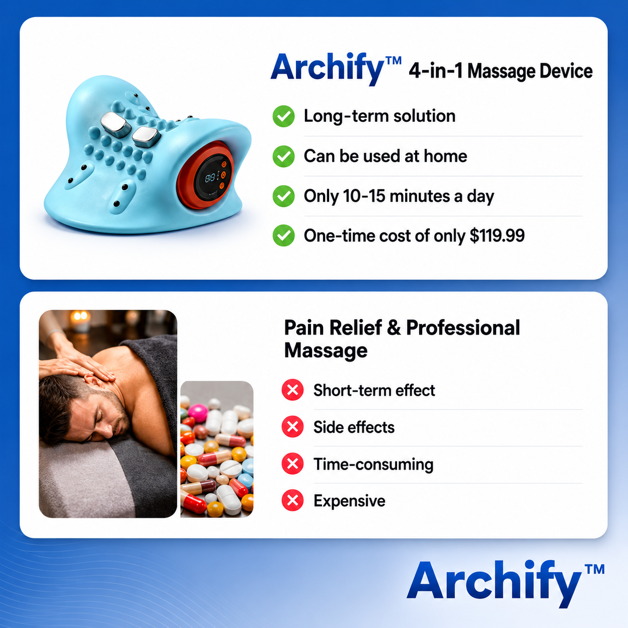 Archify™ 4-in-1 Massager