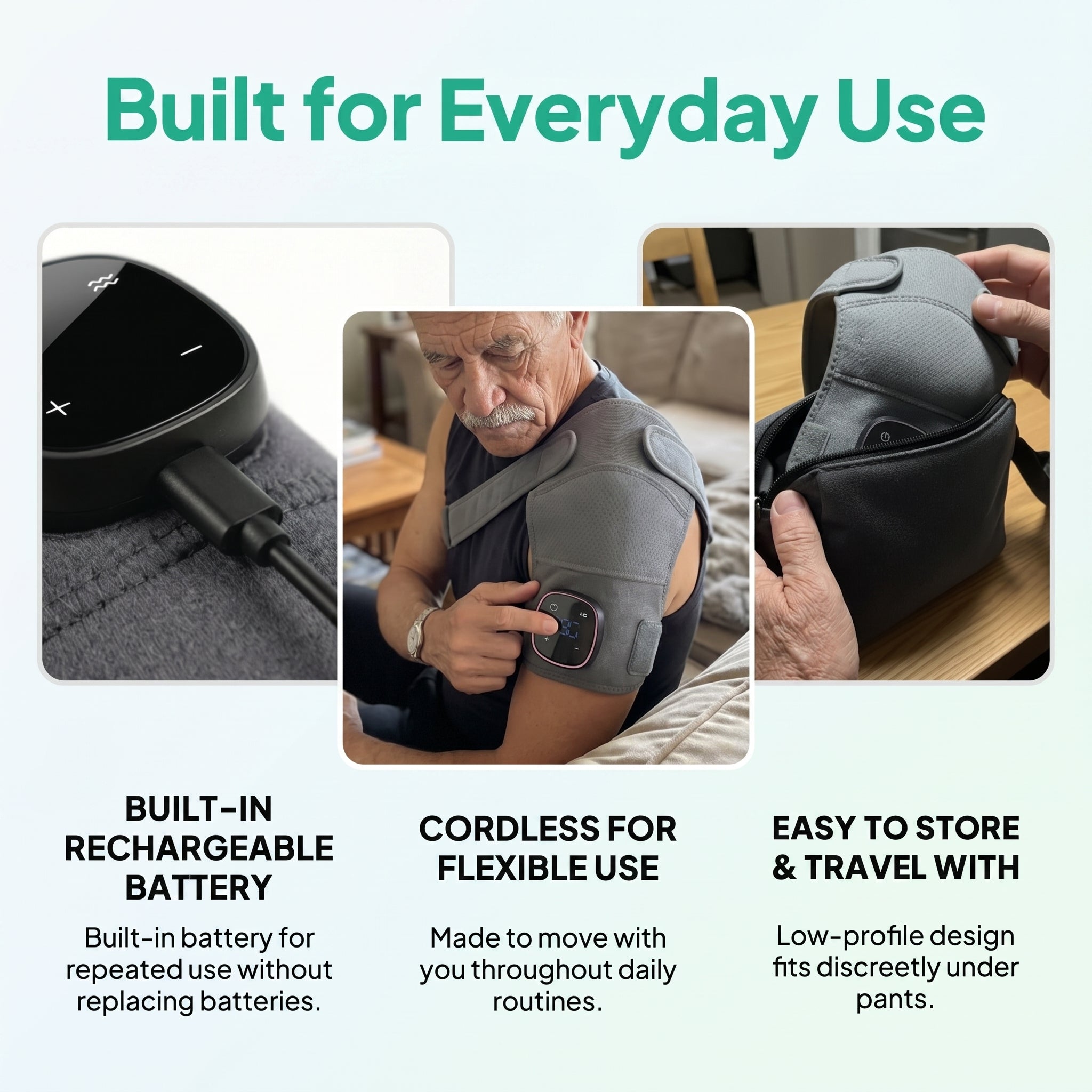 Archify™ Triple Therapy Shoulder Massager