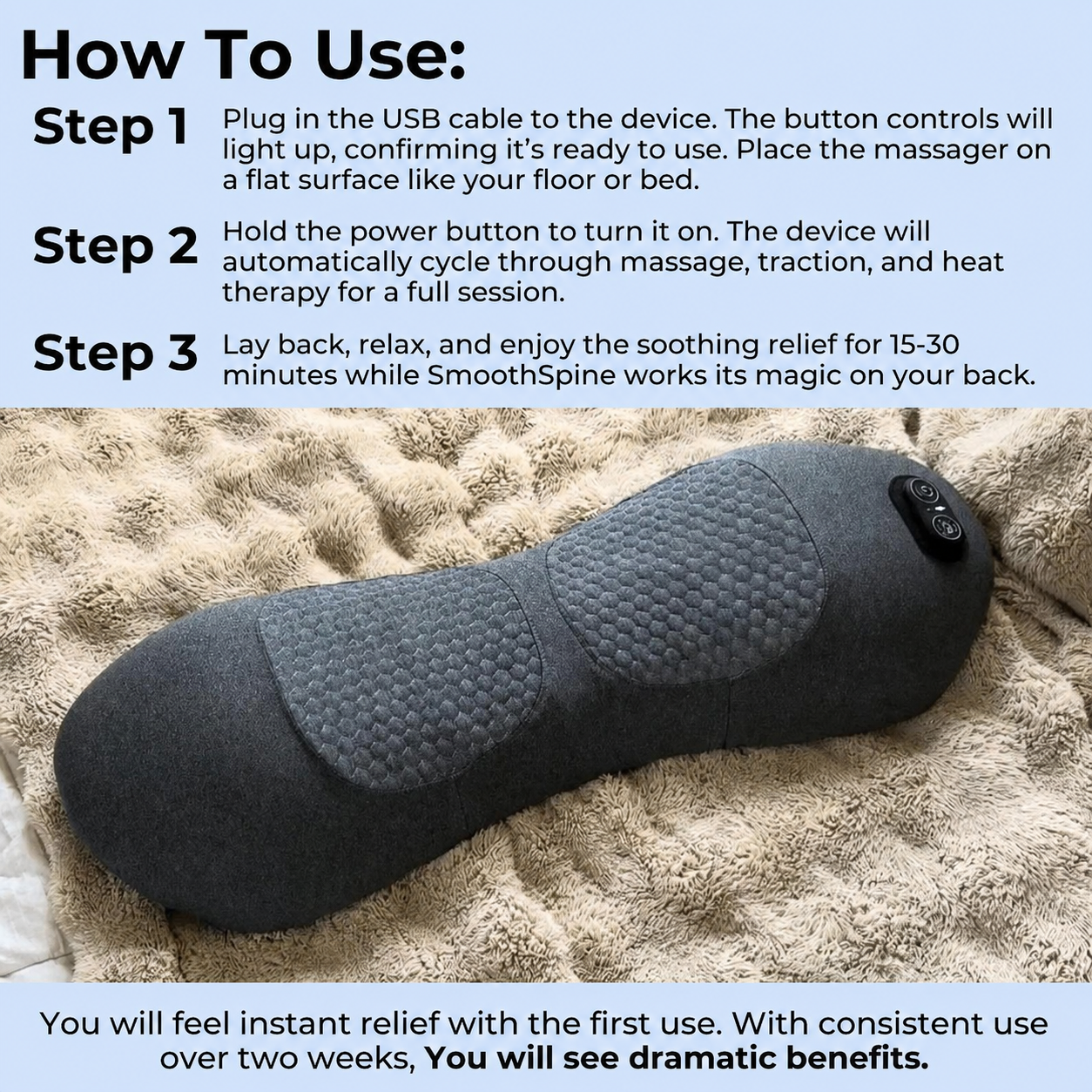 Archify™ Electric Lumbar Pillow